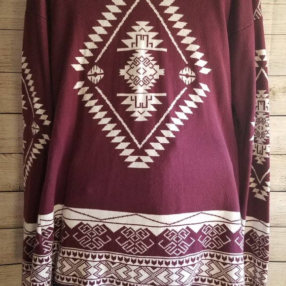 Pink Republic Atzec Print Cardigan - Picture 2 of 4